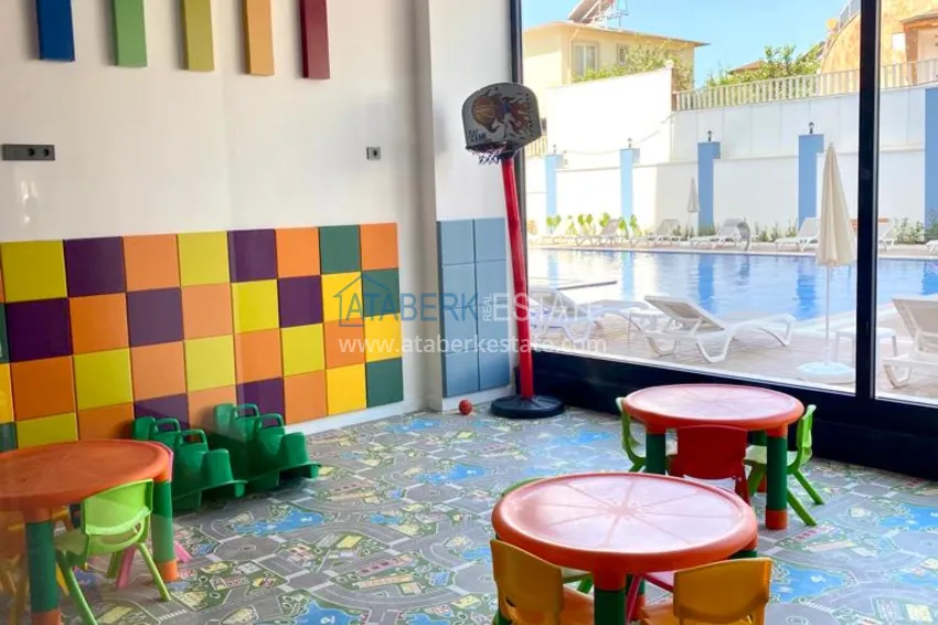 Dobrze wykończone mieszkanie w luksusowej rezydencji — Alanya, dzielnica Mahmutlar 14 