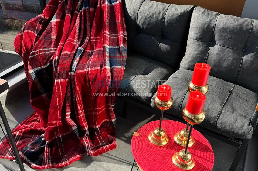 Kupuj  Wynajem długoterminowy! Apartament 1+1 w komfortowym kompleksie, dzielnica Avsallar Alanya nr 28 16 