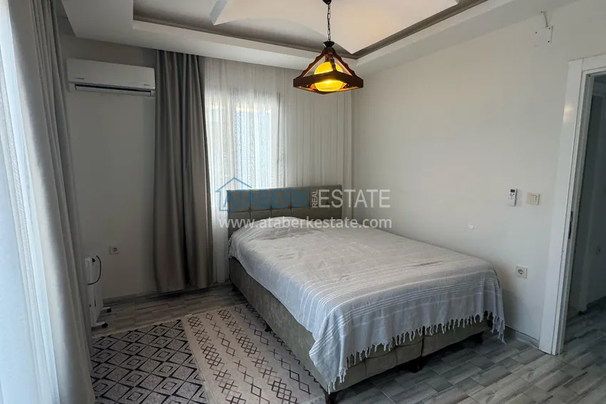 Stylowy umeblowany apartament 2+1 w Mersin, dzielnica Erdemli  3 