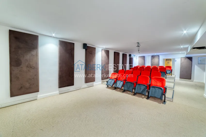 Apartament z 2 sypialniami z meblami i panoramicznym widokiem w Cikcilli Alanya 16 