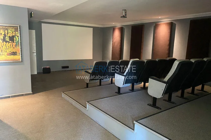 Apartament z 2 sypialniami z meblami i panoramicznym widokiem w Cikcilli Alanya 17 