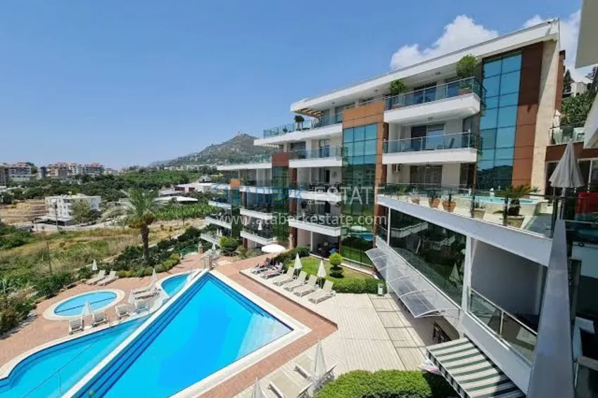 Kupuj  Apartament z 2 sypialniami z meblami i panoramicznym widokiem w Cikcilli Alanya 16 