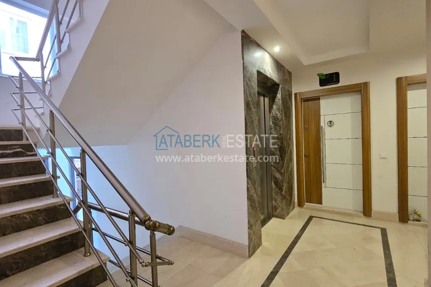 Jednopokojowy apartament z meblami w centrum Alanyi. Nieruchomości z zezwoleniem na pobyt 16 