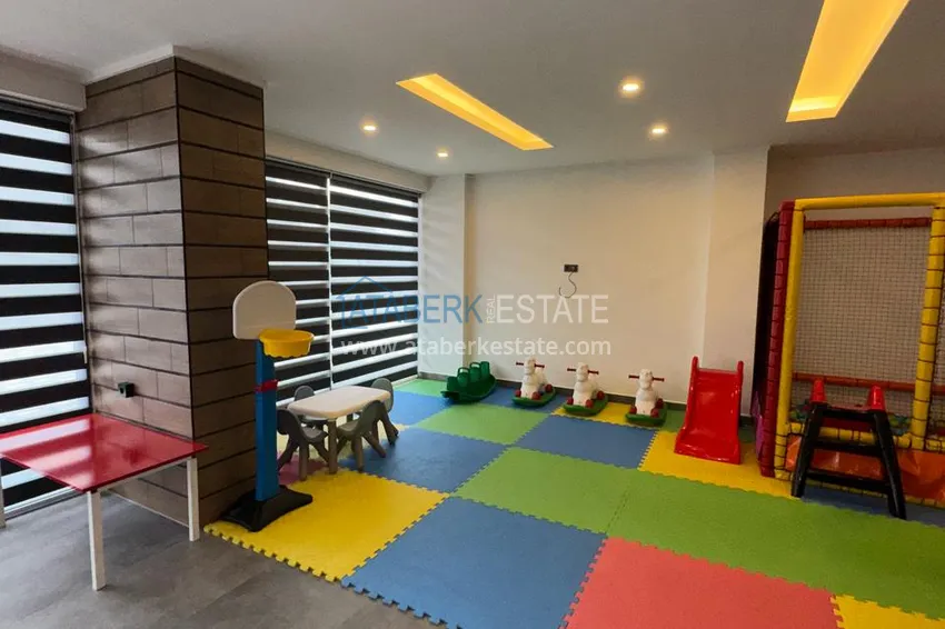 Wynajem długoterminowy! Apartament 1+1 w komfortowym kompleksie, dzielnica Avsallar Alanya nr 28 17 