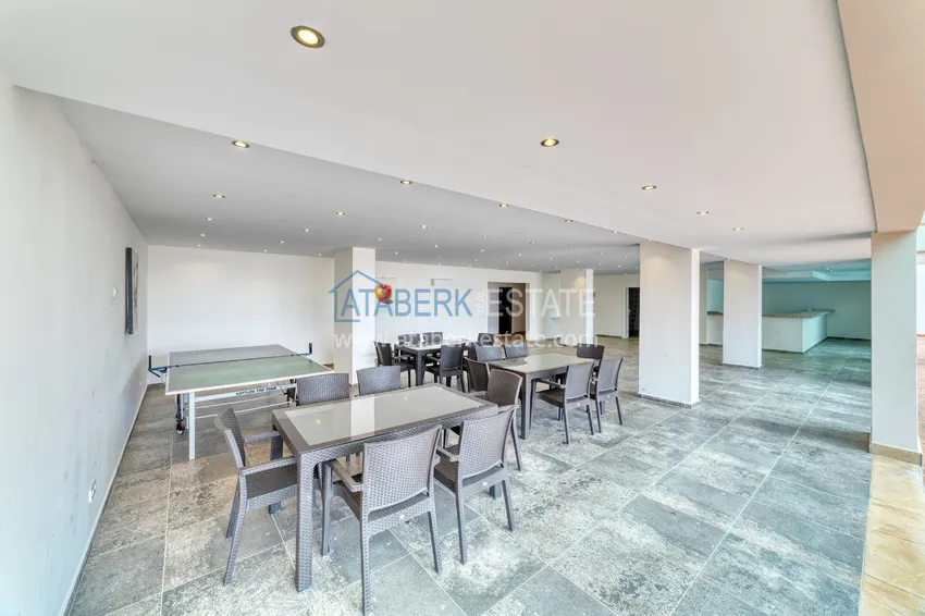 Apartament z 2 sypialniami z meblami i panoramicznym widokiem w Cikcilli Alanya 18 
