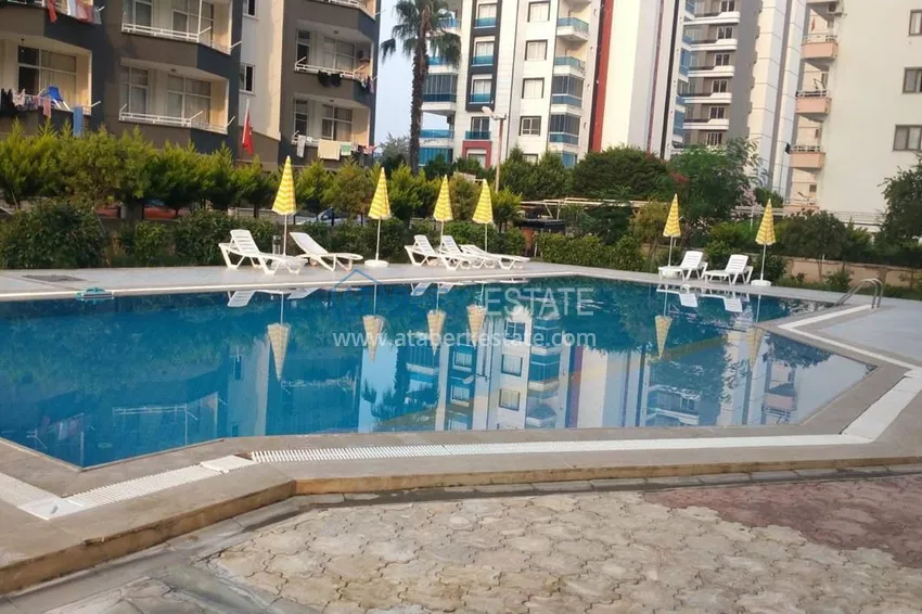 Apartament pod klucz z jedną sypialnią i widokiem na morze w nowoczesnym kompleksie — Mersin, Kargypinari 1 