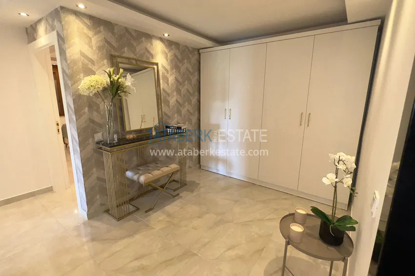 Kupuj  Dwa niezależne apartamenty w tej samej cenie, odnowione ze stylowymi wnętrzami - Alanya, dzielnica Kestel 1 