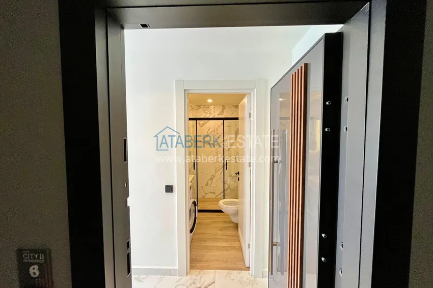 Kupuj  Stylowy apartament z jedną sypialnią z meblami w centrum Alanyi — rynek podstawowy 1 