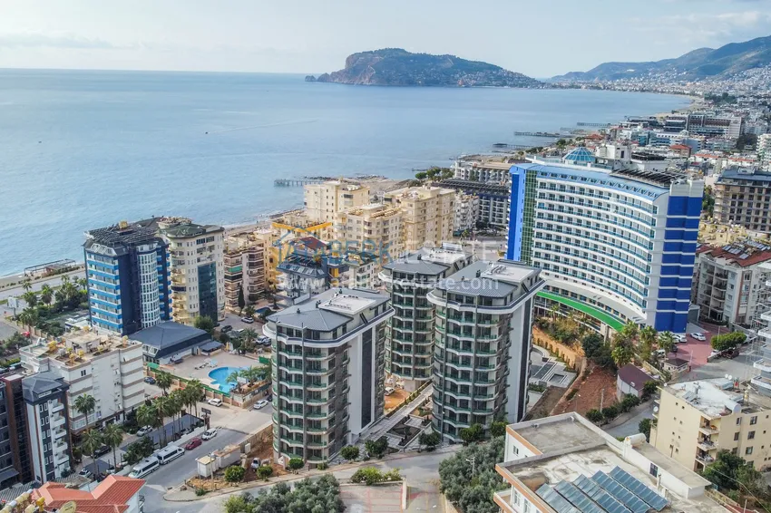 Dwa nowe apartamenty z wysokiej jakości wykończeniami w kompleksie premium — Tosmur, Alanya 1 