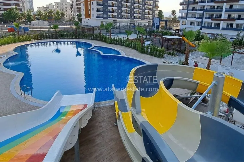Jednopokojowe mieszkanie w kompleksie o dużej powierzchni — Mersin, Tomyuk 1 