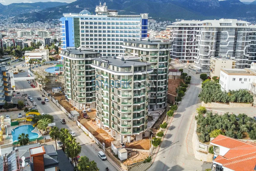 Dwa nowe apartamenty z wysokiej jakości wykończeniami w kompleksie premium — Tosmur, Alanya 2 