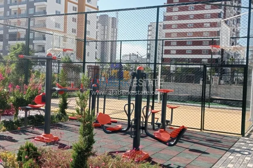 Jednopokojowe mieszkanie w kompleksie o dużej powierzchni — Mersin, Tomyuk 3 