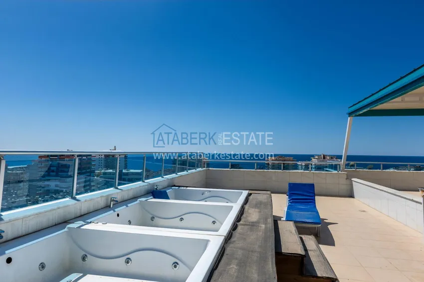 Linear 3+1 apartament z luksusowymi meblami w przytulnym kompleksie — Alanya, dzielnica Mahmutlar 4 