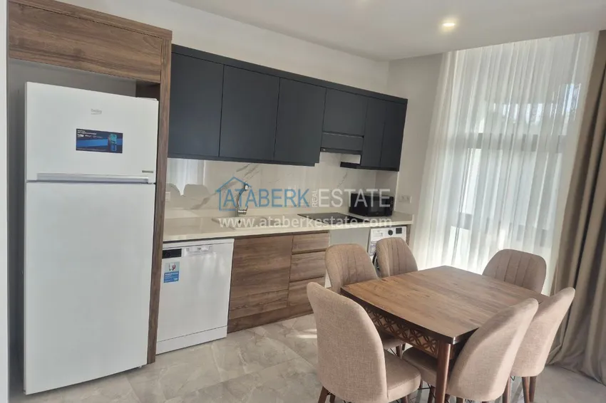 Kupuj  Trzypokojowy duplex w nowym ekskluzywnym kompleksie — dzielnica Avsallar, Alanya 4 
