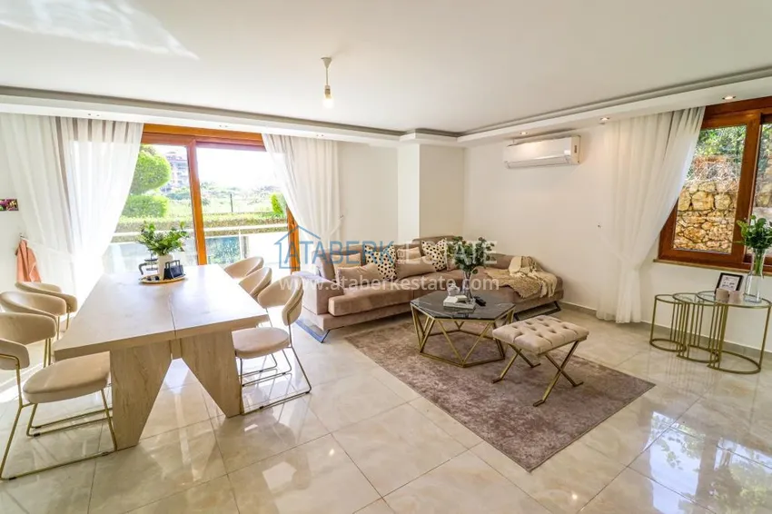 Kupuj  Dwa niezależne apartamenty w tej samej cenie, odnowione ze stylowymi wnętrzami - Alanya, dzielnica Kestel 4 
