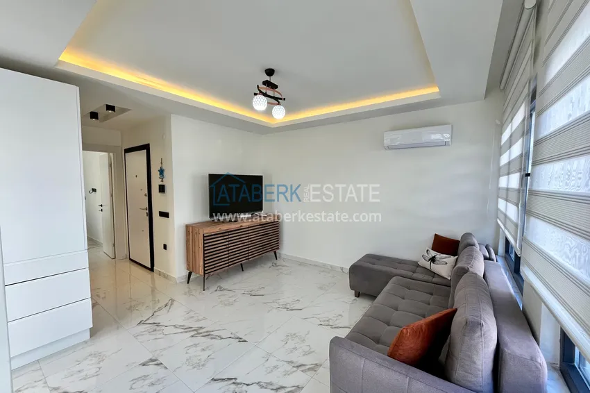 Kupuj  Stylowy apartament z jedną sypialnią z meblami w centrum Alanyi — rynek podstawowy 4 