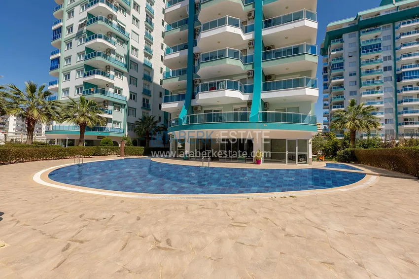 Linear 3+1 apartament z luksusowymi meblami w przytulnym kompleksie — Alanya, dzielnica Mahmutlar 3 