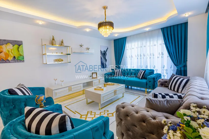 Kupuj  Linear 3+1 apartament z luksusowymi meblami w przytulnym kompleksie — Alanya, dzielnica Mahmutlar 5 