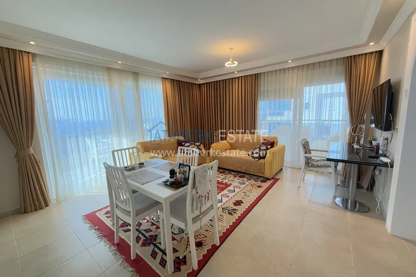 Kupuj  Apartament z 2 sypialniami z meblami i widokiem na morze w Alanya, dzielnica Mahmutlar 5 