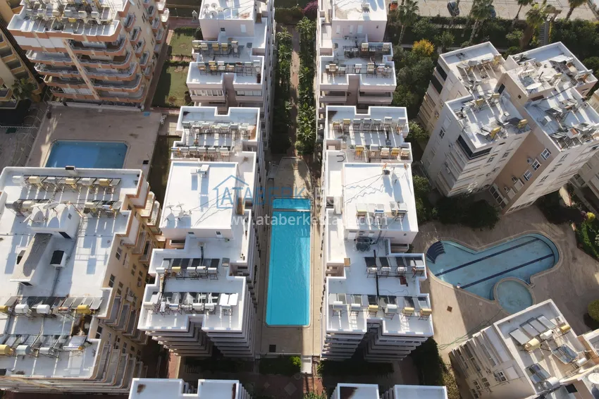 Umeblowany apartament z 1 sypialnią nad morzem w Mahmutlar, Alanya  5 
