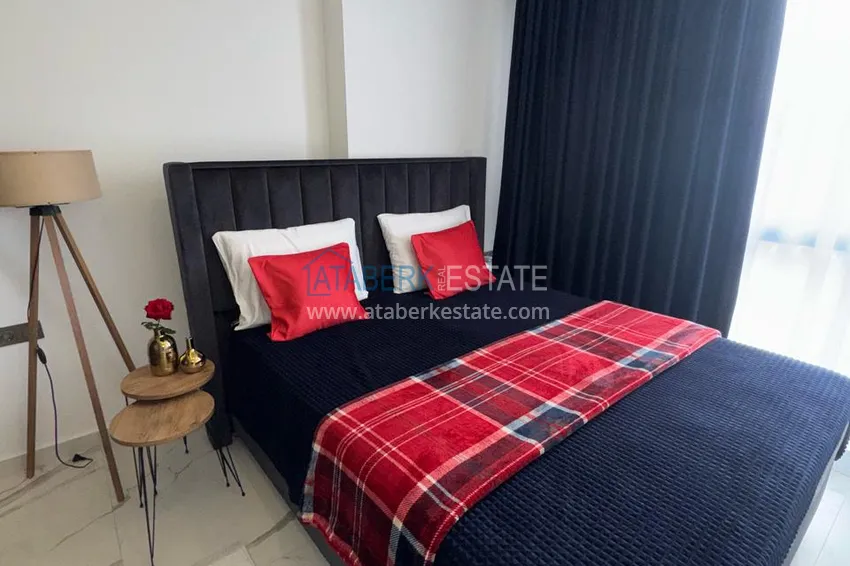 Kupuj  Wynajem długoterminowy! Apartament 1+1 w komfortowym kompleksie, dzielnica Avsallar Alanya nr 28 6 