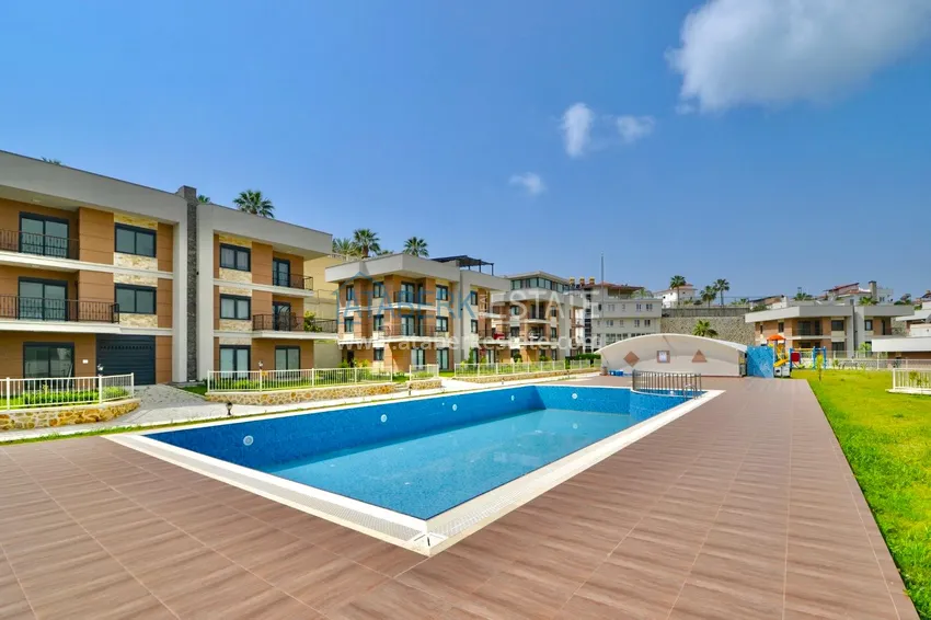 Dwupoziomowa willa typu twin w elitarnym ekokompleksie — dzielnica Kargicak, Alanya 5 