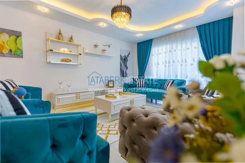 Kupuj  Linear 3+1 apartament z luksusowymi meblami w przytulnym kompleksie — Alanya, dzielnica Mahmutlar 6 