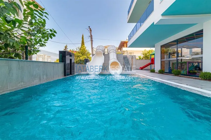 Stylowy apartament pod klucz z jedną sypialnią od właściciela w dzielnicy Alanya Mahmutlar 6 
