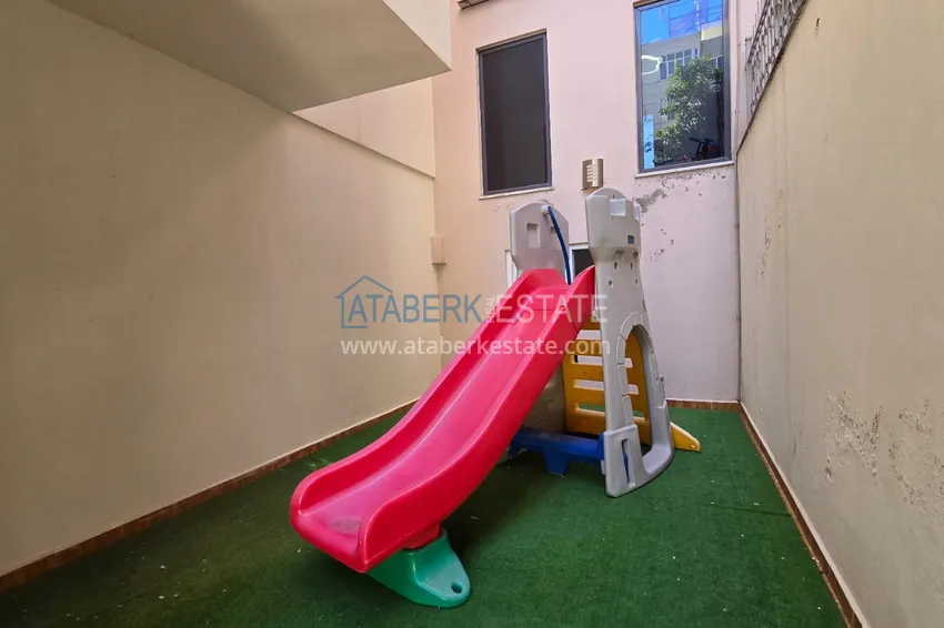 Jednopokojowy apartament z meblami w centrum Alanyi. Nieruchomości z zezwoleniem na pobyt 6 