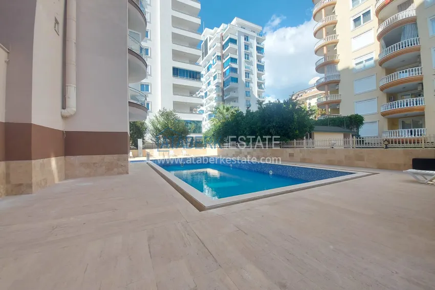 Apartament z 2 sypialniami z meblami i widokiem na morze w Alanya, dzielnica Mahmutlar 6 