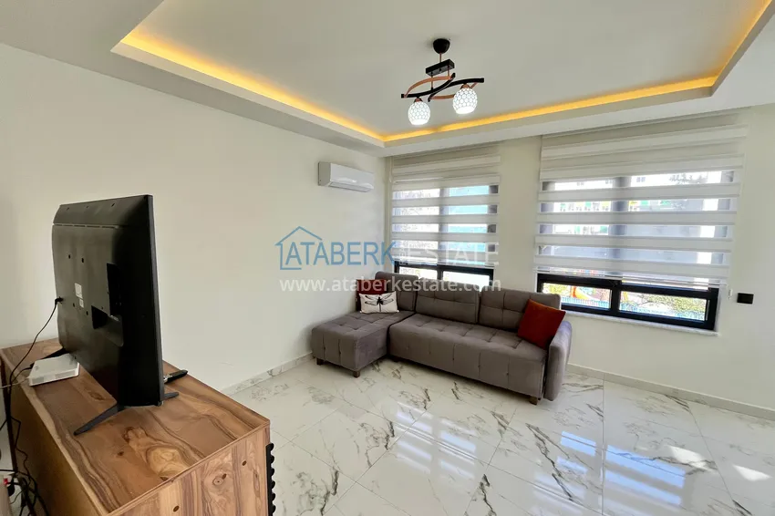 Kupuj  Stylowy apartament z jedną sypialnią z meblami w centrum Alanyi — rynek podstawowy 6 