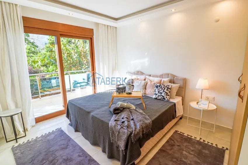 Kupuj  Dwa niezależne apartamenty w tej samej cenie, odnowione ze stylowymi wnętrzami - Alanya, dzielnica Kestel 18 