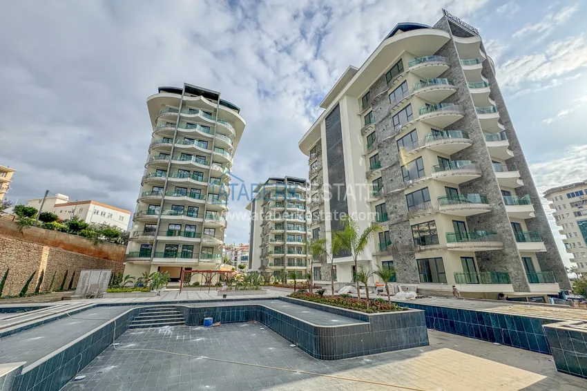 Dwa nowe apartamenty z wysokiej jakości wykończeniami w kompleksie premium — Tosmur, Alanya 6 