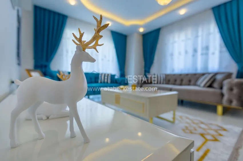 Kupuj  Linear 3+1 apartament z luksusowymi meblami w przytulnym kompleksie — Alanya, dzielnica Mahmutlar 7 
