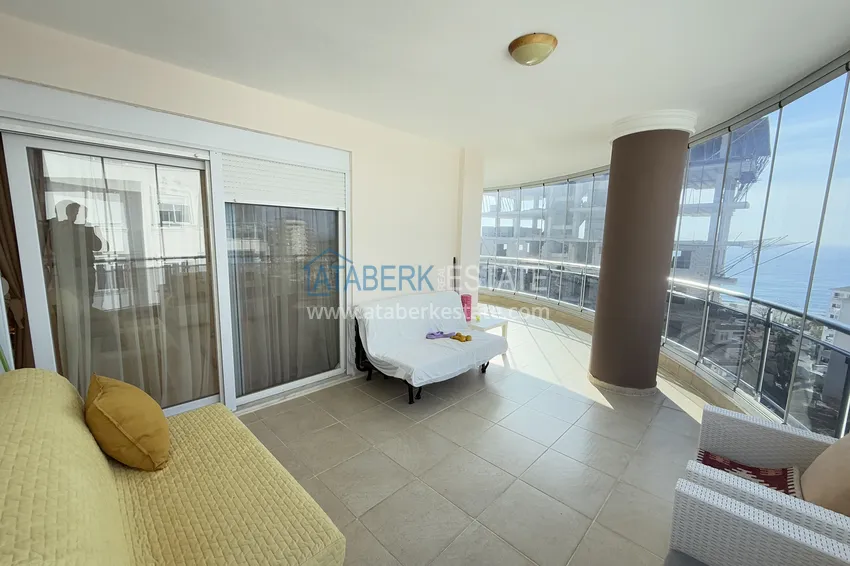 Kupuj  Apartament z 2 sypialniami z meblami i widokiem na morze w Alanya, dzielnica Mahmutlar 7 