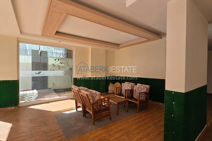 Jednopokojowy apartament z meblami w centrum Alanyi. Nieruchomości z zezwoleniem na pobyt 7 