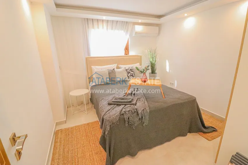 Kupuj  Dwa niezależne apartamenty w tej samej cenie, odnowione ze stylowymi wnętrzami - Alanya, dzielnica Kestel 7 
