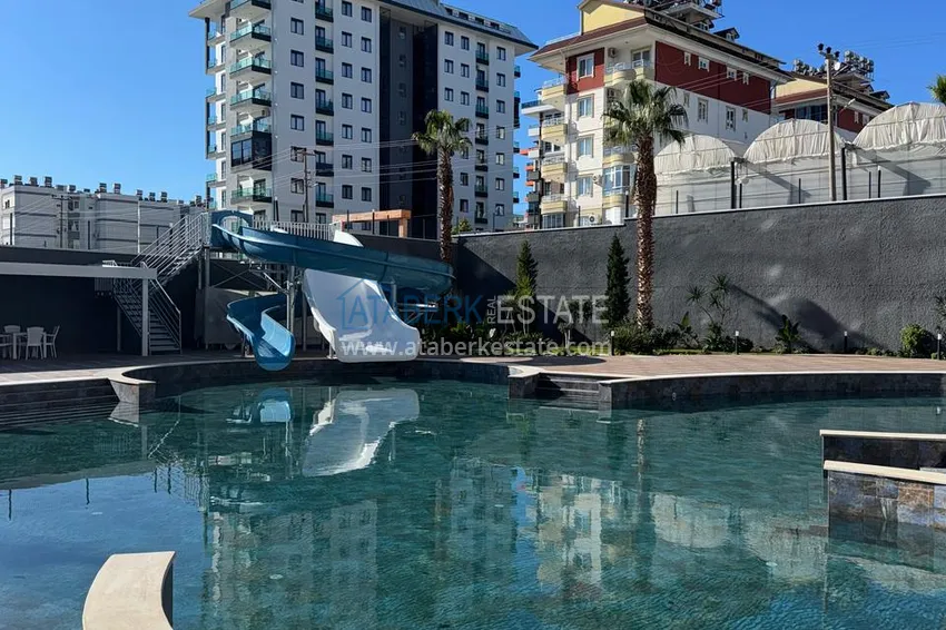 Wynajem długoterminowy! Apartament 1+1 w komfortowym kompleksie, dzielnica Avsallar Alanya nr 28 7 