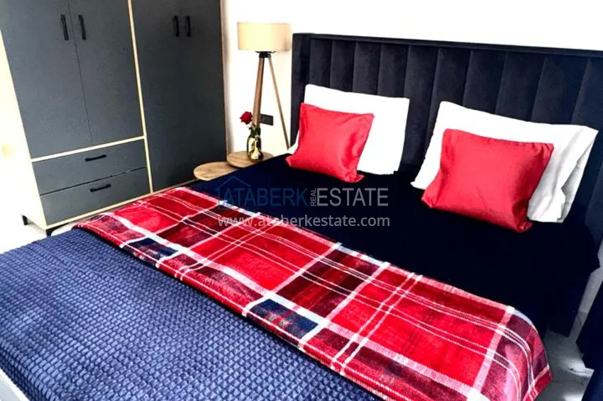 Kupuj  Wynajem długoterminowy! Apartament 1+1 w komfortowym kompleksie, dzielnica Avsallar Alanya nr 28 8 
