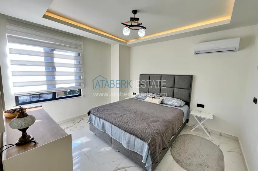 Kupuj  Stylowy apartament z jedną sypialnią z meblami w centrum Alanyi — rynek podstawowy 8 