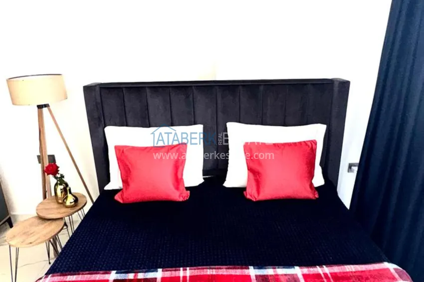 Kupuj  Wynajem długoterminowy! Apartament 1+1 w komfortowym kompleksie, dzielnica Avsallar Alanya nr 28 9 