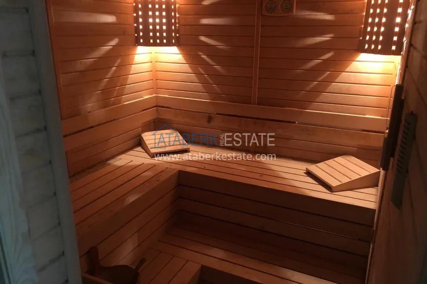 Apartament z 2 sypialniami z meblami i widokiem na morze w Alanya, dzielnica Mahmutlar 9 