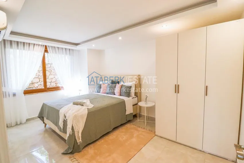 Kupuj  Dwa niezależne apartamenty w tej samej cenie, odnowione ze stylowymi wnętrzami - Alanya, dzielnica Kestel 9 
