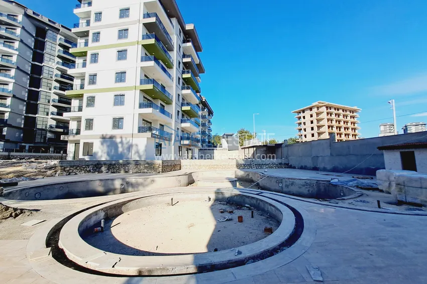 Apartament 1+1 od inwestora w kompleksie z infrastrukturą hotelową — dzielnica Avsallar  9 