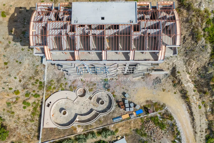 Zdjęcie -  Nieruchomość inwestycyjna w budowie - Alanya, Demirtash. Obszar jest otwarty na zezwolenia na pobyt 14 