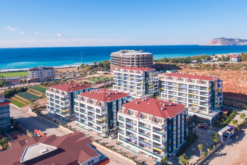 Umeblowane mieszkanie z jedną sypialnią do wynajęcia w Alanya, dzielnica Kestel - ekskluzywny kompleks B19 2 