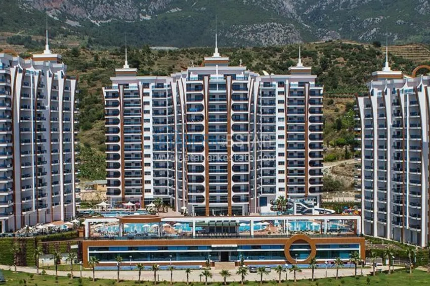 Umeblowane apartamenty 2+1 z meblami w Alanya, Mahmutlar - Kompleks Premium 2 
