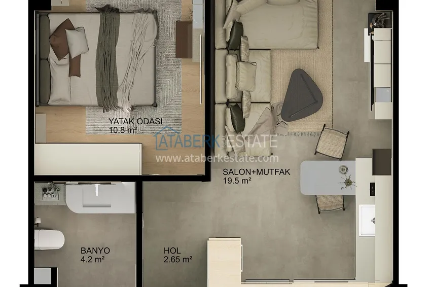 Kupuj taniej Luksusowy kompleks mieszkaniowy w kurorcie Kundu, Antalya — projekt koncepcyjny typu hotelowego 5 