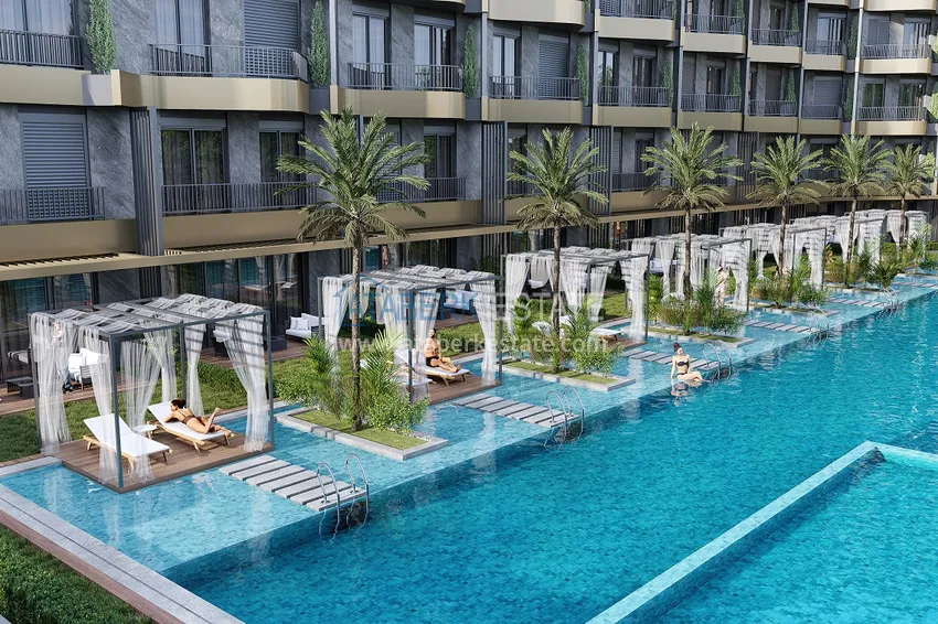 Luksusowy kompleks mieszkaniowy w kurorcie Kundu, Antalya — projekt koncepcyjny typu hotelowego 10 