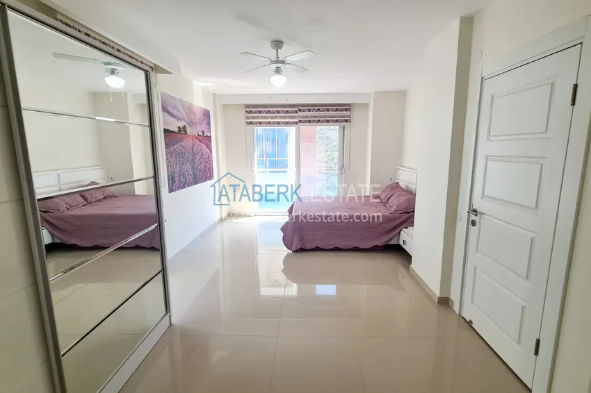 Kupuj  Apartament 2+1 z meblami i widokiem na morze — luksusowy kompleks w Kargicak 10 